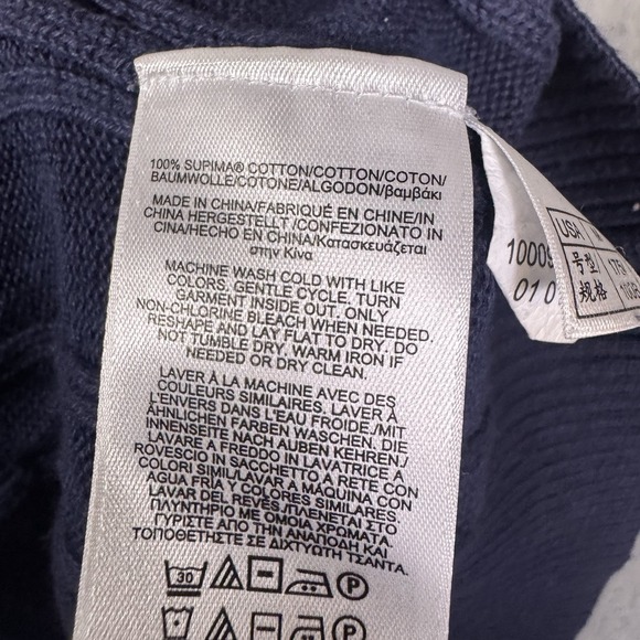 Brooks Brothers Sweater Mens M Cable Knit Crewneck Supima Jumper Pullover Logo - Picture 6 of 7